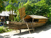 เรือฉ่าพัน หมู่บ้านมอแกน อุทยานแห่งชาติหมู่เกาะสุรินทร์